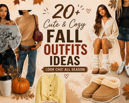 fall outfits that actually go together 🍂 cover photo collage