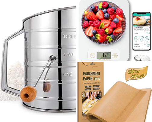 Baking must haves cover photo collage