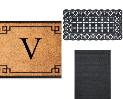 I Finally Found Welcome Mats That Actually Catch Dirt Before It Hits My Floor cover photo collage