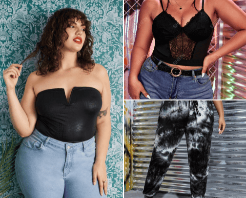 Shein Clothes cover photo collage