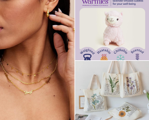 cute gifts for girlies 🩷 cover photo collage
