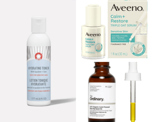 Rosacea relief: my tried and true skincare routine cover photo collage