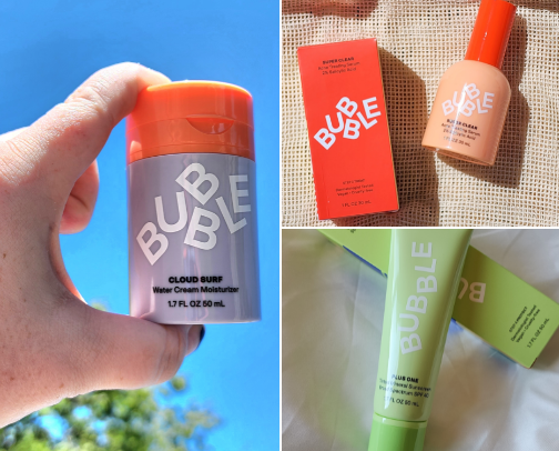 Bubble Skincare Favorites cover photo collage