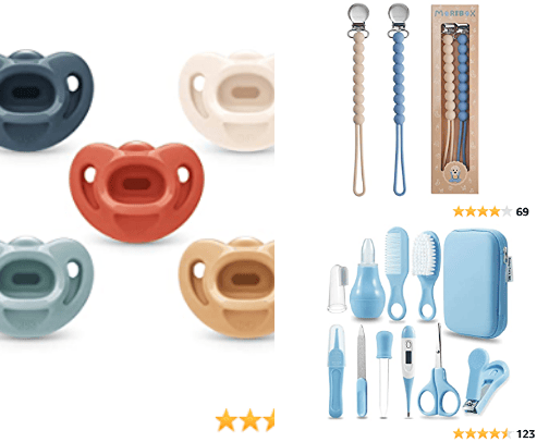 Mom and baby must haves cover photo collage