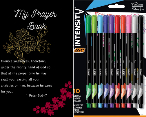 The Introvert's Quiet Time Toolkit: Devotionals and Journaling Gear cover photo collage