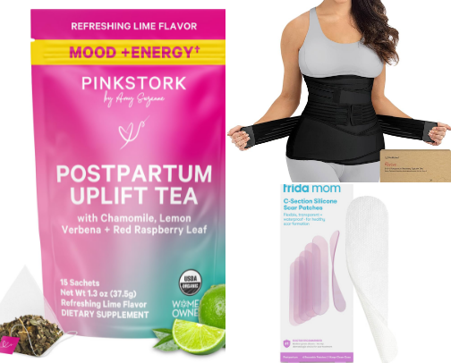 Postpartum Self-Care : Everything New Mom's Actually Need cover photo collage