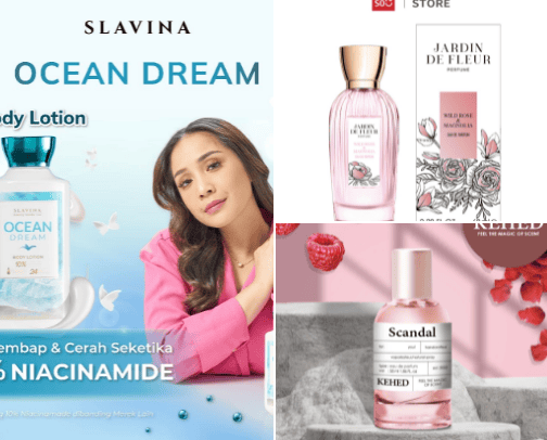 Fragrance & Body Care cover photo collage