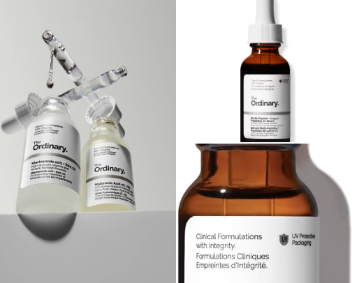 The ordinary serums :3 cover photo collage