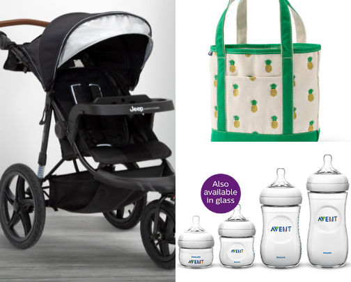 Baby Items cover photo collage