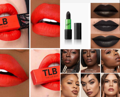 💋Lip brands that swipe on confidence. Kiss off compromise!! cover photo collage