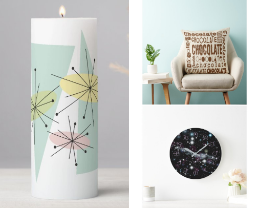 Fav Artist Designed Kitchen & Home Accents cover photo collage