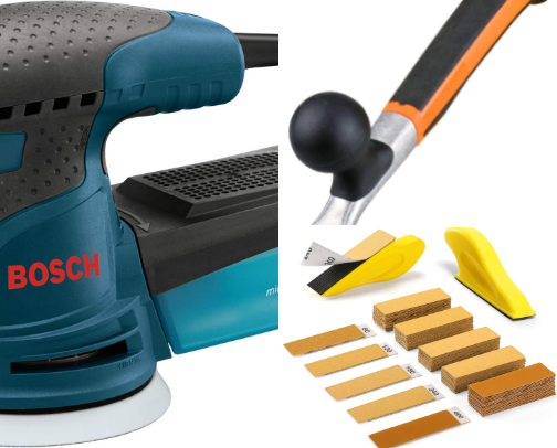 All things sanding, scraping, and stripping cover photo collage