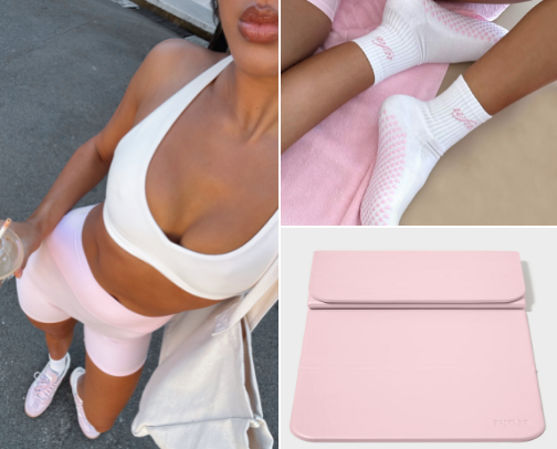 Pink Pilates Princess 🎀🤍 cover photo collage