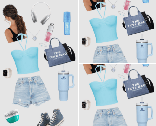 Outfits cover photo collage