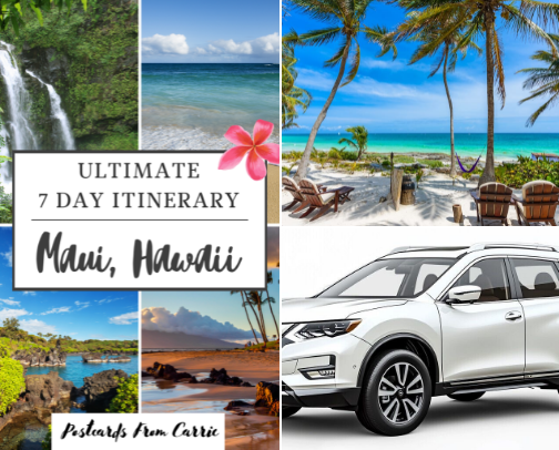The Ultimate Maui, Hawaii Travel Guide cover photo collage
