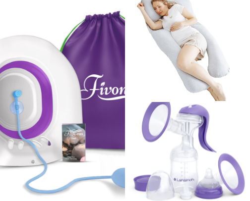 Pregnancy and Postpartum Essentials cover photo collage