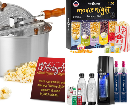 Family Movie Night Must-Haves 🍿🍕 cover photo collage