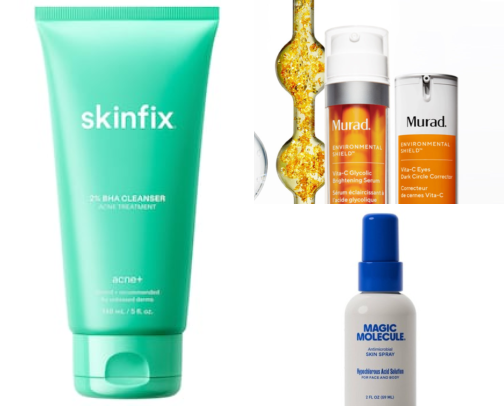 My Beauty and Skincare Staples cover photo collage
