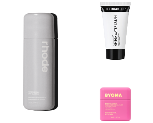 Best skincare products cover photo collage