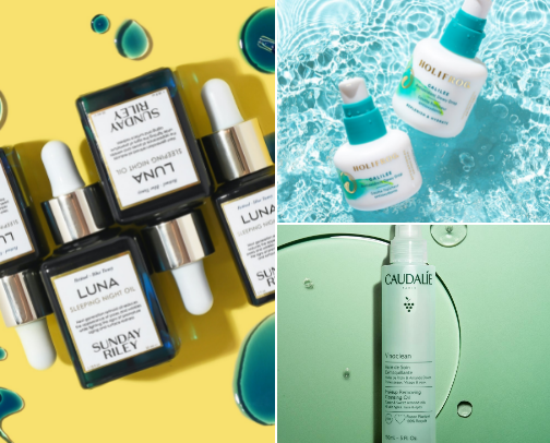 Skincare Routine for Ages Late 30's to Early 40's cover photo collage