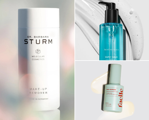 Skincare Routine for Ages Late 30's to Early 40's cover photo collage