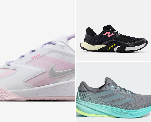 Women's Training Shoes cover photo collage