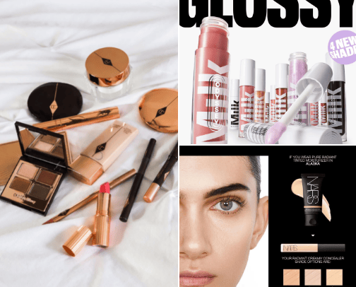 My favourite makeup products💄 cover photo collage