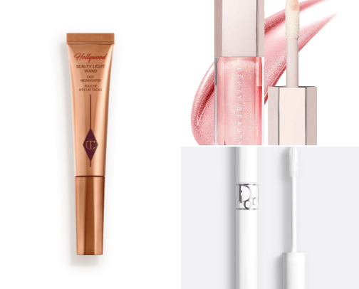 Glowy Skin Makeup Products! cover photo collage