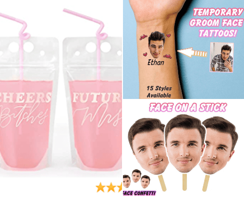 Bachelorette / Hen's Party Essentials cover photo collage