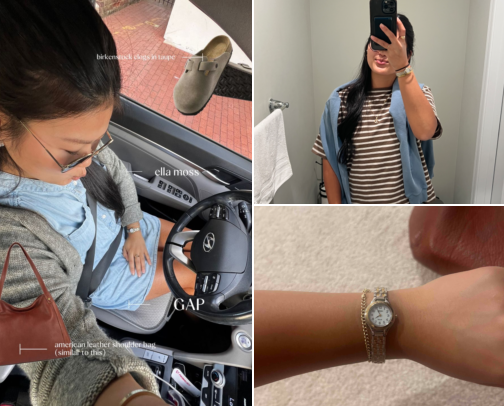 outfits shared on TikTok cover photo collage