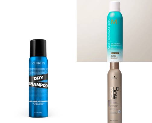 HAIR || dry shampoos cover photo collage
