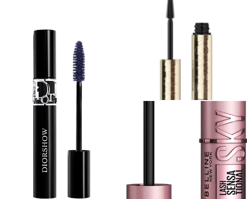 Fave products for 'false lash' effect😌 cover photo collage