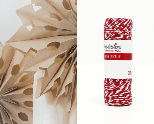 Easy & Affordable Christmas DIY: Paper Snowflakes cover photo collage