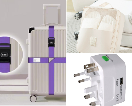 ✈️ Overseas Travel Essentials Under $50 cover photo collage
