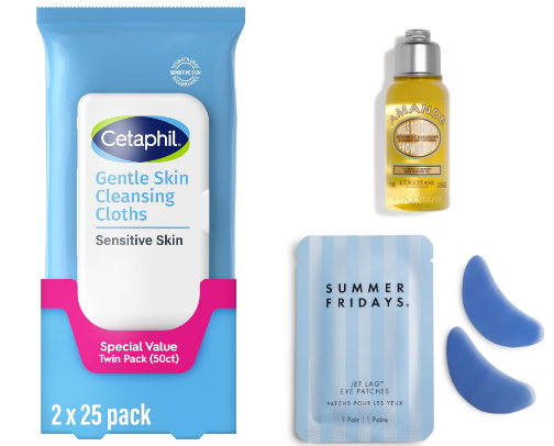 Travel Friendly Skincare for Sensitive Skin | TSA Approved ✈️ cover photo collage