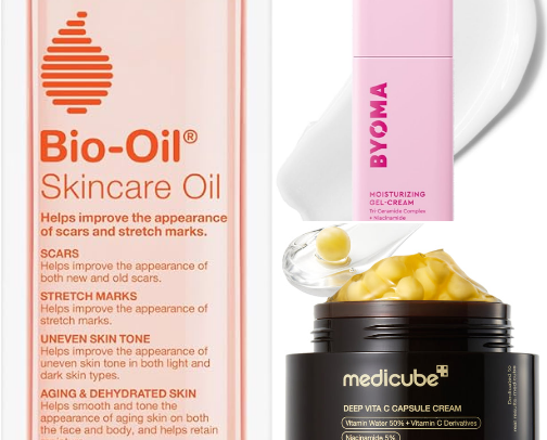 Oily skin moisturizers cover photo collage