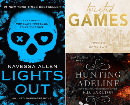Spicy Book Recommendations cover photo collage