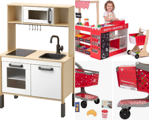 Pretend Play Toys for Kiddos cover photo collage