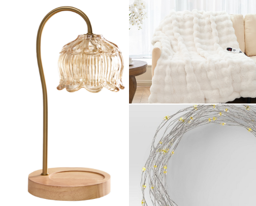 Let’s get cozy 🕯️ cover photo collage