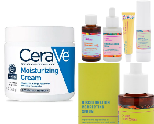 skin care secrets cover photo collage