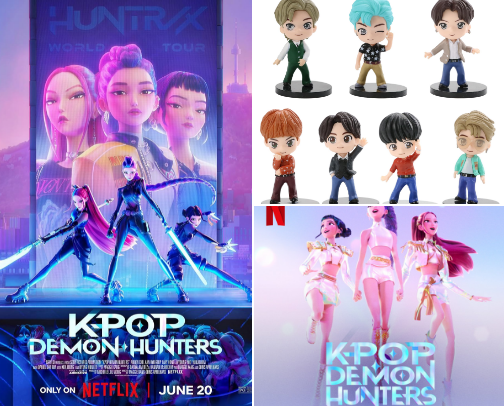 KPOP hunters Fan? Of course I am cover photo collage