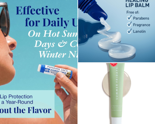 Dark Lip Care Essentials: SPF, Hydration & Lip Treatments cover photo collage
