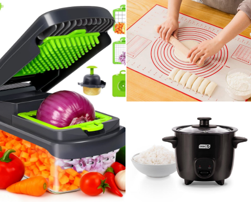 Kitchen Gadgets Starter Pack for Lazy but Healthy Cooking cover photo collage