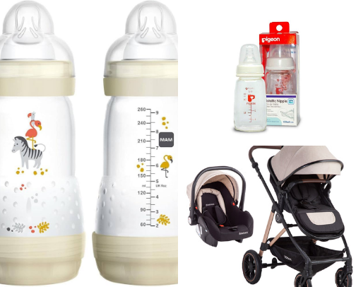 Artículos para bebés cover photo collage