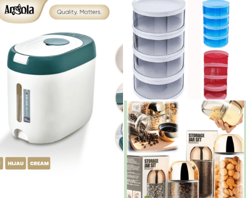 "Essential Storage Solutions for a More Organized Kitchen cover photo collage