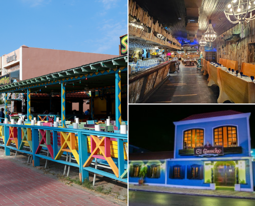Hot Spots to eat in Aruba cover photo collage