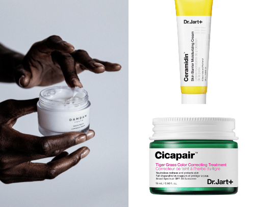 ⚪️⚫️ Skincare I love and use ⚫️⚪️ cover photo collage