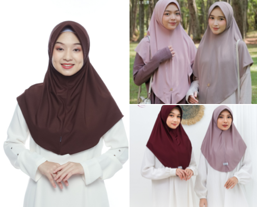 Hijab Bergo Ternyaman Dipakai Sehari-hari cover photo collage