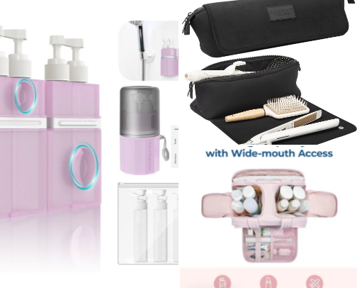 Jet-Set Ready: Must-Have Travel Essentials for Every Adventure cover photo collage