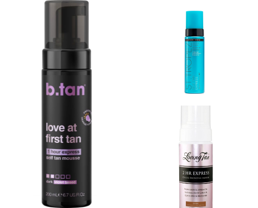 My Go To Self Tanners & Sunscreens from Amazon cover photo collage